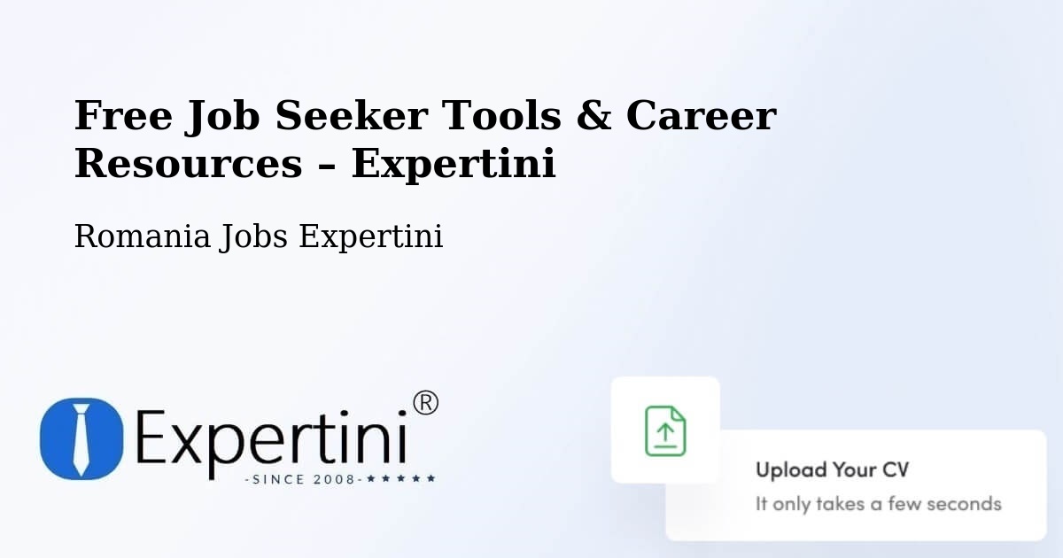 Free Job Seeker Tools & Career Resources – Comuna Ţaga - Comuna Ţaga, Romania Jobs Expertini